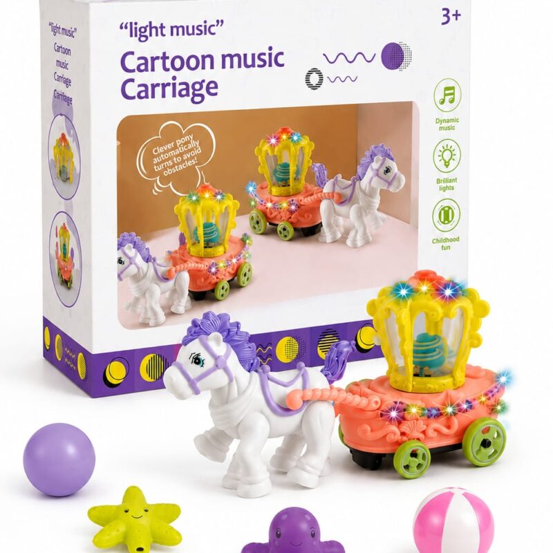 Cartoon Music Carriage