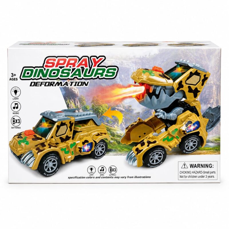 Spray Dinosaurs Deformation