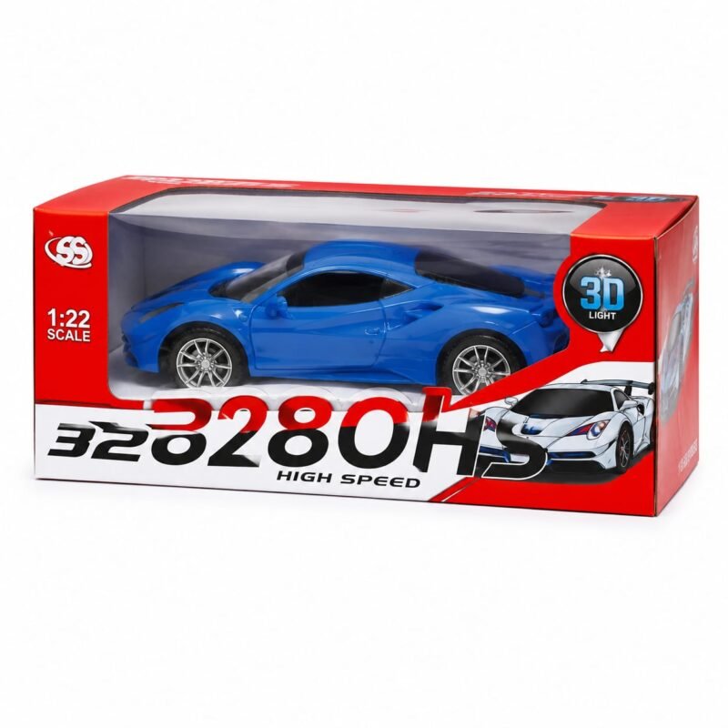 High Speed 3D Light Famous Car